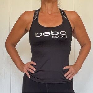 Bebe Sport Racerback Top Size medium